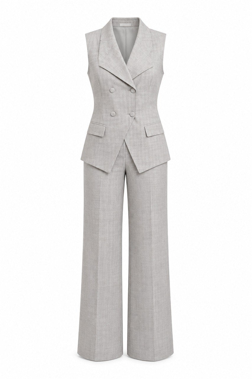 Ensemble Tailleur Sans Manches Prestige