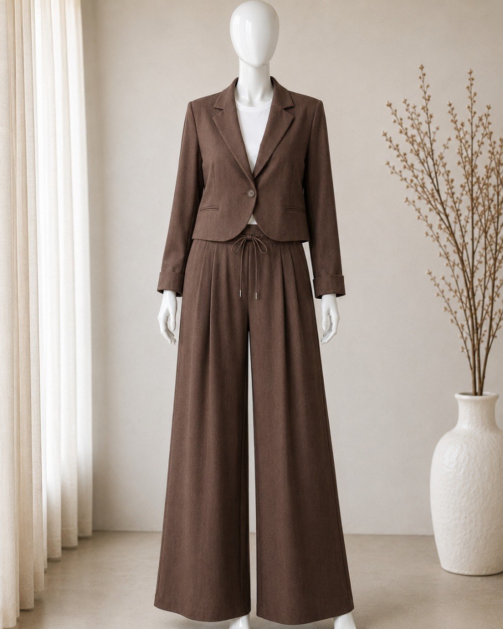Ensemble Élégance Palazzo Premium